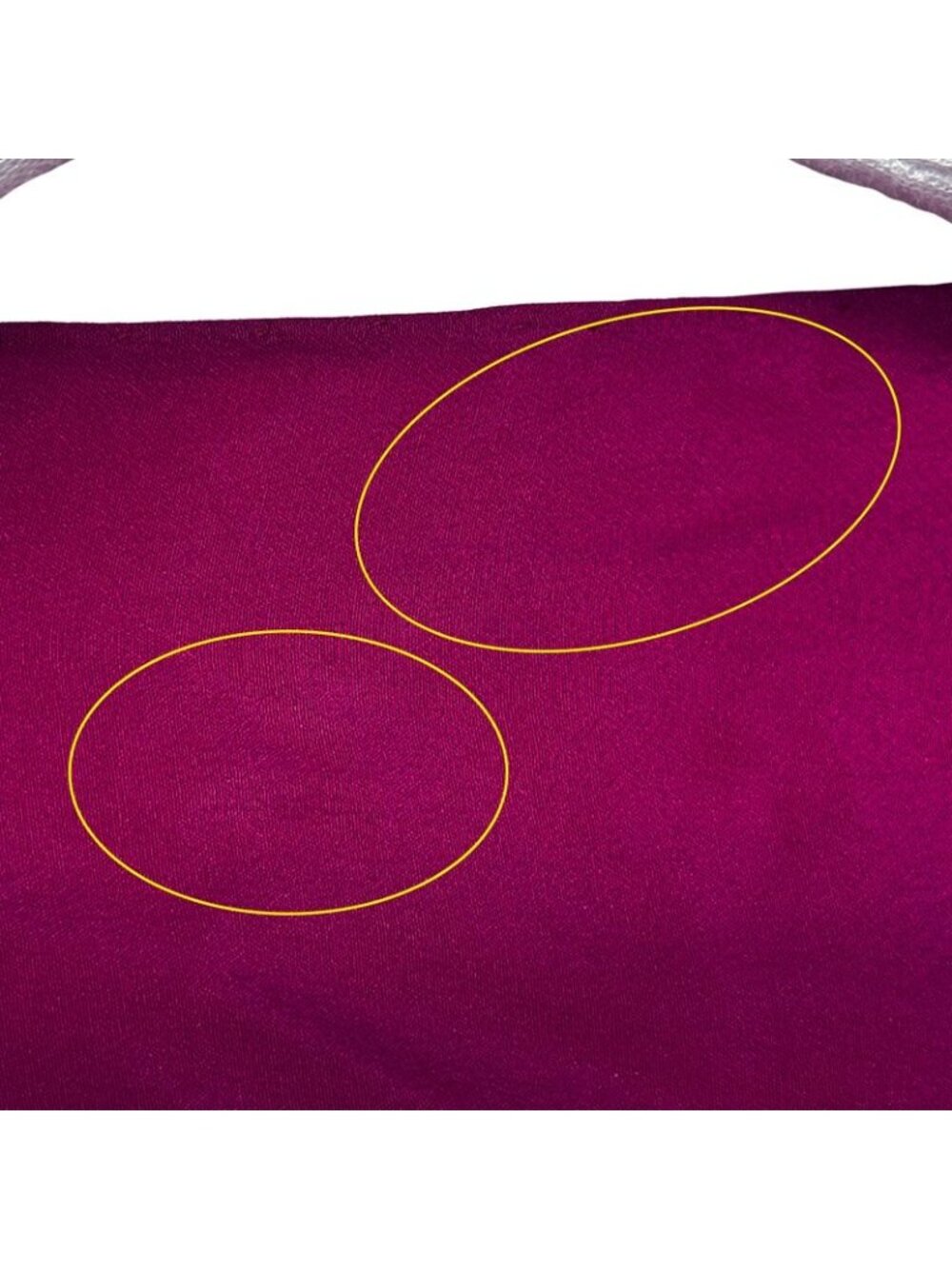 Chanel Scarf Mademoiselle Silk Purple Sheer Large - Picture 14 of 14